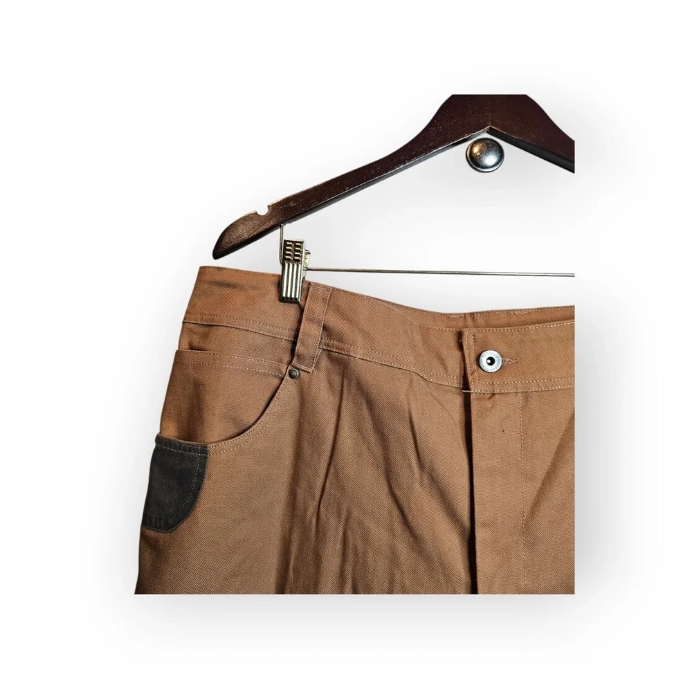 Legendary Whitetails Brown Canvas Utility Work Pants 36x32